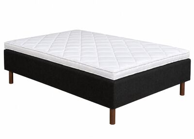 Levora runkosänky 120x200cm harmaa+Basic amor petauspatja