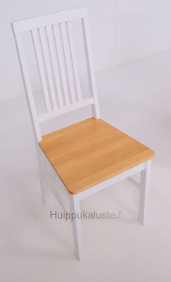 Moona tuoli valkoinen/pyökki