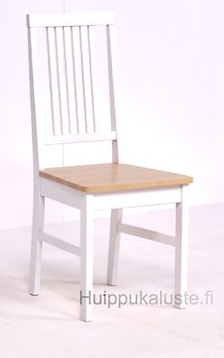 Moona tuoli valkoinen/pyökki
