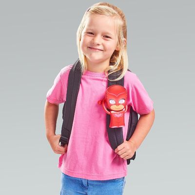 PJ MASKS Owlette Pyjamasankarit  punainen taittovalaisin 275PJO