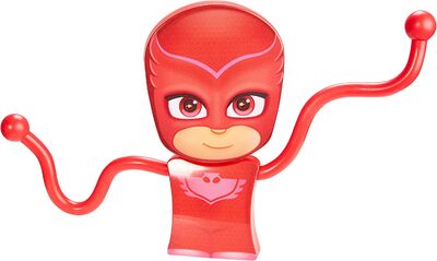 PJ MASKS Owlette Pyjamasankarit  punainen taittovalaisin 275PJO