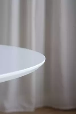 Lotta pyöreä ruokapöytä 106cm valkoinen 110646