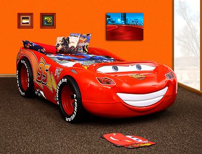 Salama McQueen Cars autosänky+patja ABS
