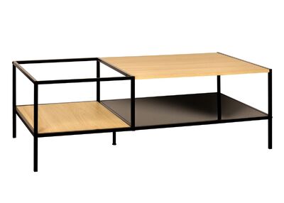 Bamboo sohvapöytä luonnoväri/musta