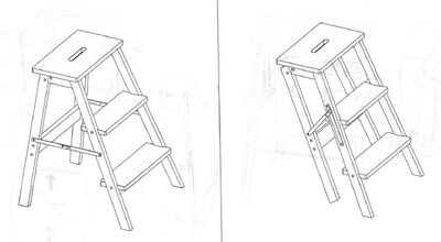 Meta keittiötikas musta
