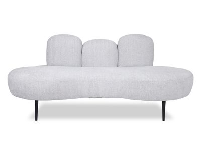 Pia divaani vaaleanharmaa