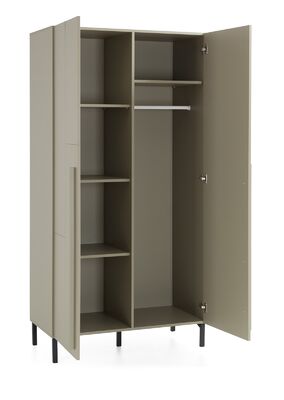 Sergio vaatekaappi vihreä