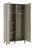 Sergio vaatekaappi vihreä