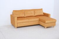 Oslo divaani vuoteella Terra 48 keltainen