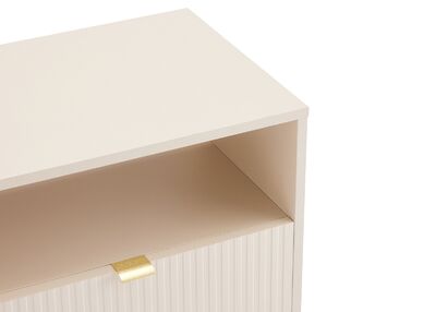 Raita yöpöytä beige