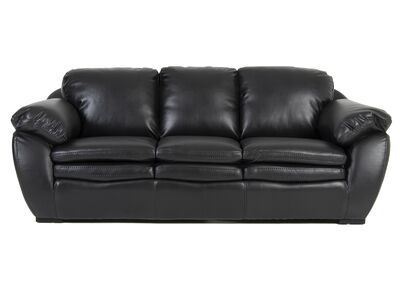 Denver 3-istuttava sohva musta (35753)