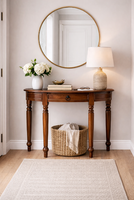 Acazia eteispöytä puolipyöreä 1152