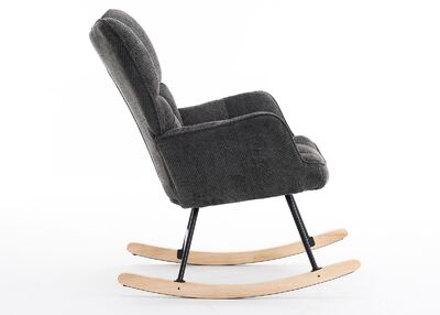 Snooz keinutuoli tummanharmaa