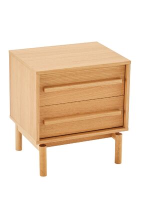 Nordik yöpöytä tammi