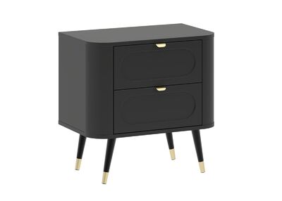 BLINX  yöpöytä 2S musta