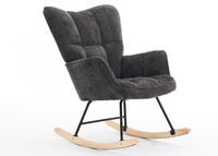 Snooz keinutuoli tummanharmaa