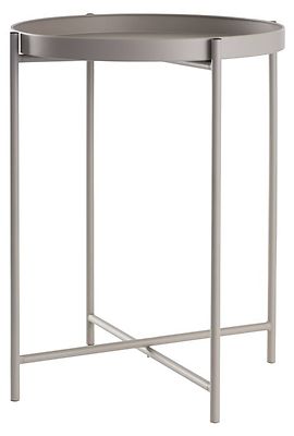 Hogen lamppupöytä harmaa