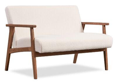 KIARA 2-istuttava sohva valkoinen