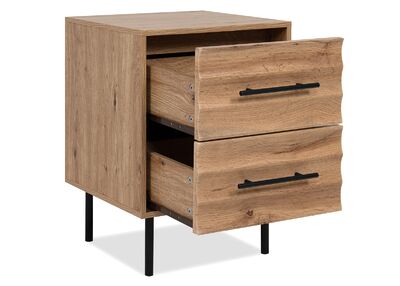 Falun yöpöytä artisaani tammi