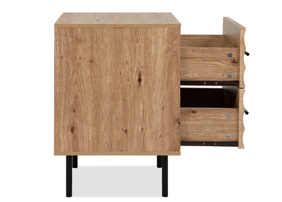 Falun yöpöytä artisaani tammi