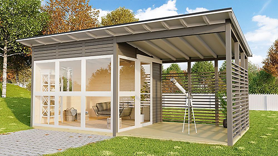 Pihasaunat, grillikodat ja muut ulkorakennukset joka pihaan