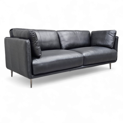 Moon 3-istuttava sohva musta