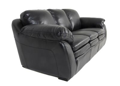 Denver 3-istuttava sohva musta (35753)