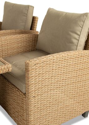 Albany puutarhasohva+pöytä+2-tuolia beige