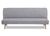 FERRY 3-istuttava vuodesohva harmaa