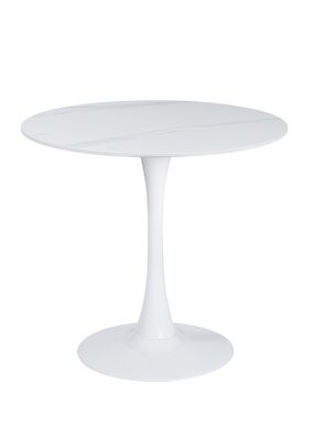 Santa ruokapöytä 80cm pyöreä valkoinen