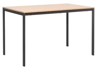 Paxton ruokapöytä 120x75cm tammi/musta