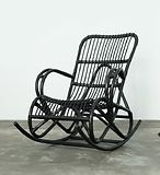 Natural rattan rottinkikeinu musta