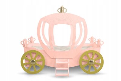 Prinsessa vaunusänky vaaleanpunainen