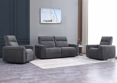 Frankford sähkösäätoinen mekanismituoli tummanharmaa