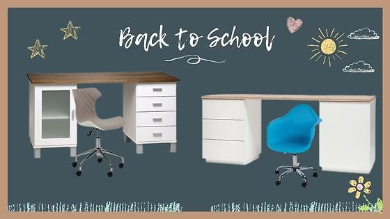 Back to School – kauniita ja käytännöllisiä kalusteita koululaisille