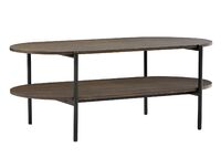 Miles sohvapöytä savutammi/musta