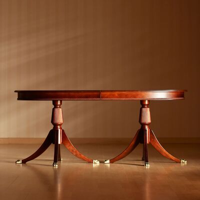 Hepplewhite ruokapöytä 180x100+50+50