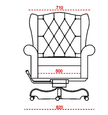 Chesterfield työtuoli