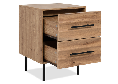 Falun yöpöytä artisaani tammi