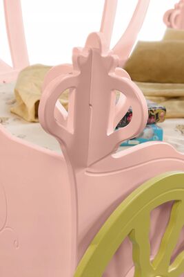 Prinsessa vaunusänky vaaleanpunainen