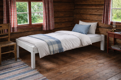 Mökkisänky Ida 80x200cm kuultovalkea