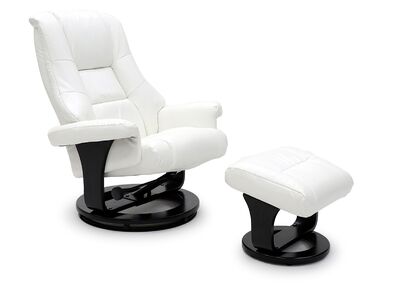 Benson tv-tuoli+rahi valkoinen