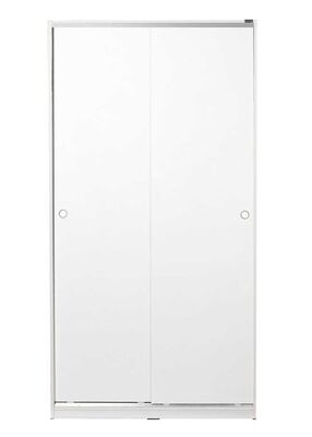 SLIDE vaatekaappi liukuovilla valkoinen