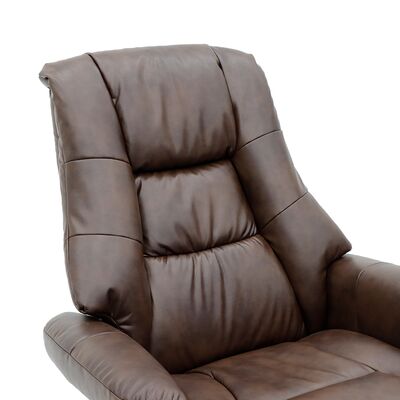 Benson tv-tuoli+rahi ruskea