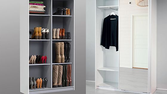 Vaatteiden sujuva säilytys kotona