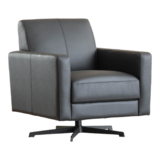 Jackie lepotuoli musta