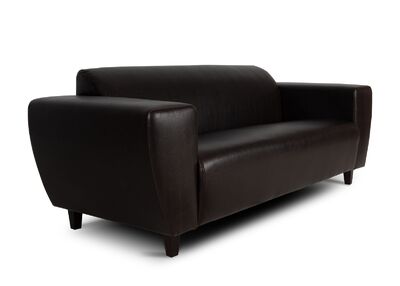 Baruto 3-istuttava sohva ruskea