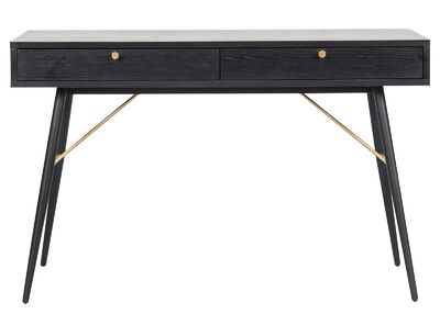 Axel kirjoituspöytä musta/kulta