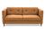 Boston 3-istuttava sohva oranssi
