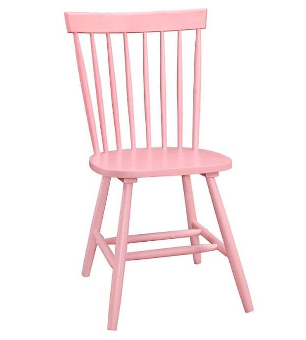 Polini Kids koulusetti - pöytä ja tuoli, valkoinen / vaaleanpunainen